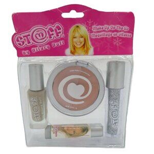 Stuff by Hilary Duff Makeup On the Go Kit Shimmer Balm Lip Gloss Polish 2003 NEW